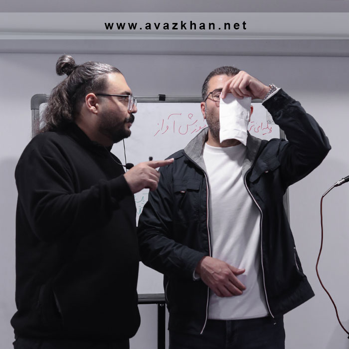 تمرین-صداسازی-دوبلورها-و-بازیگران